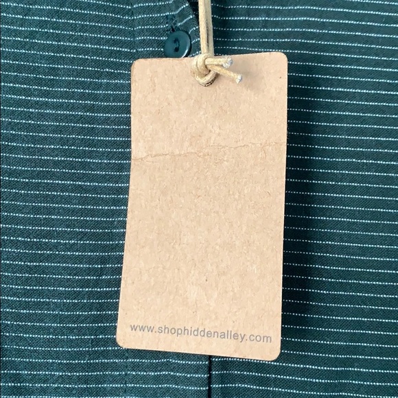 Forest green quarter sleeve dress - Picture 3 of 3